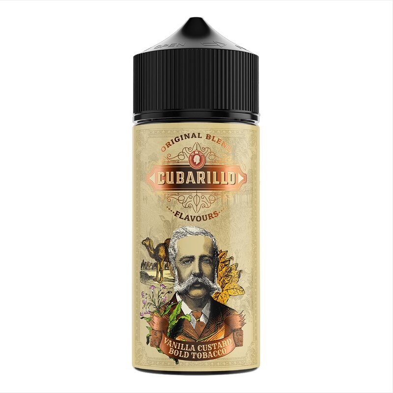 Cubarillo - Vanilla Custard Bold Tobacco - 10ml/100ml - Aromen