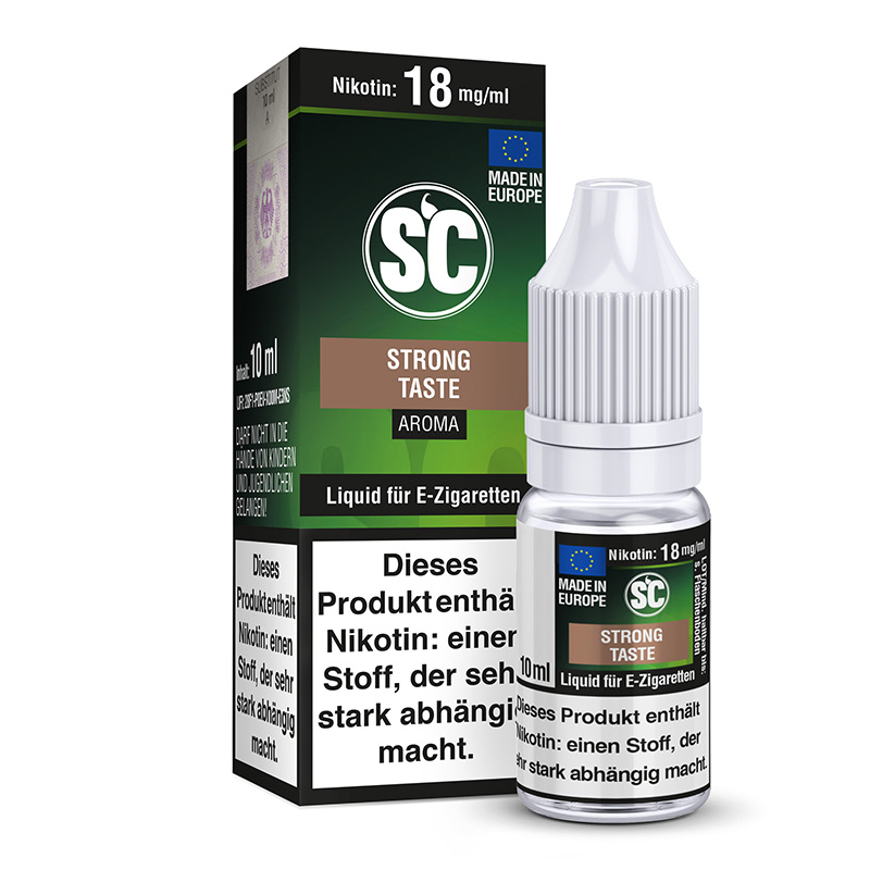Strong Taste - SC Eliquid - Nikotin 10ml