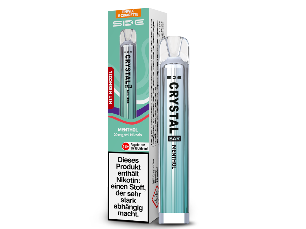 SKE - Crystal Bar Einweg E-Zigarette - 20 mg/ml
