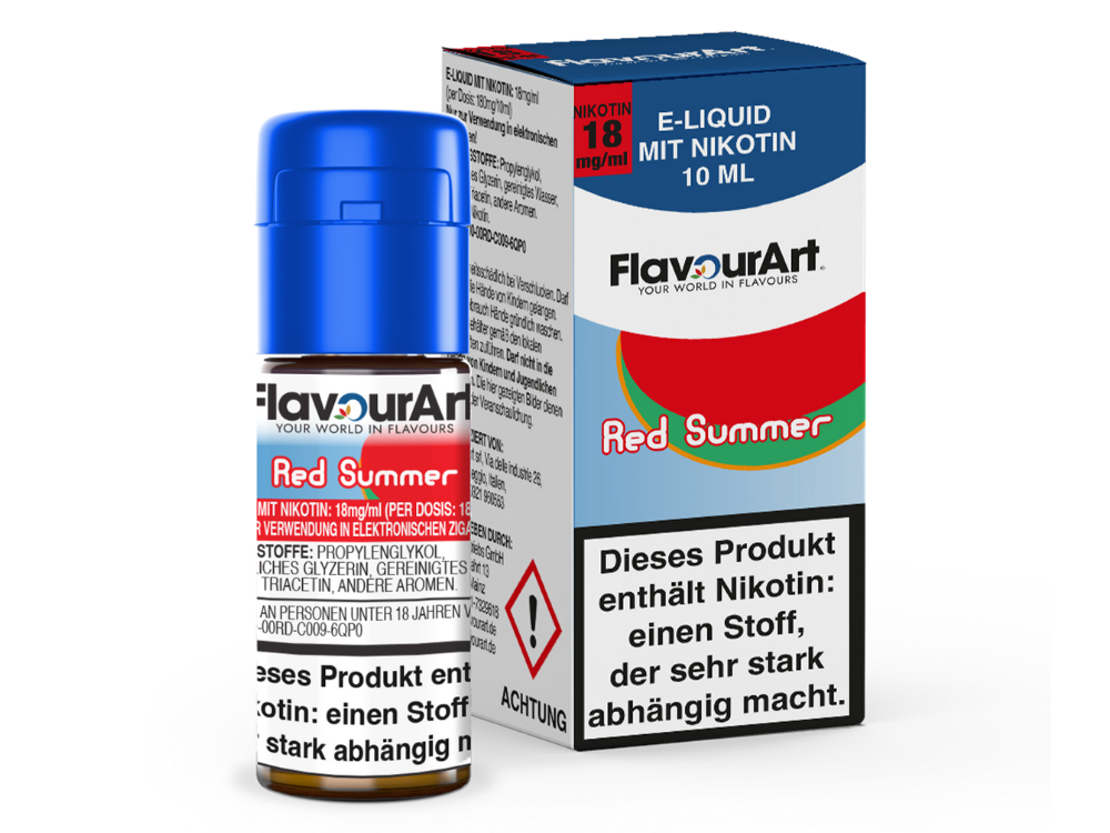 FlavourArt - Red Summer E-Zigaretten Liquid