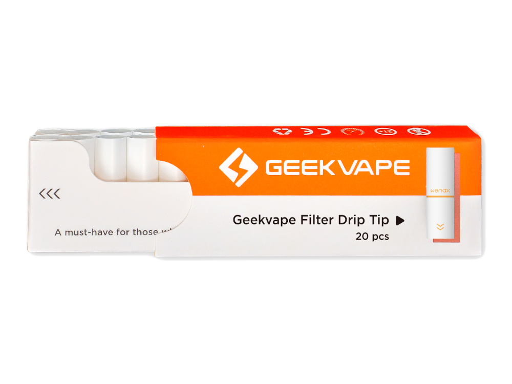 GeekVape - Filter Drip Tip (20 Stück pro Packung)