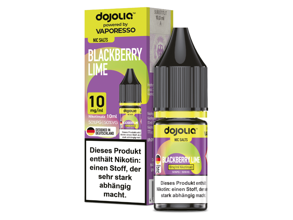 Vaporesso - Dojoliq - Blackberry Lime - Nikotinsalz Liquid