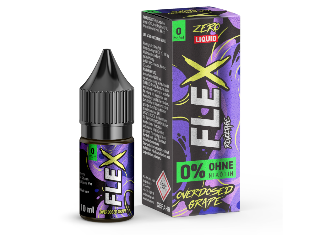 Revoltage - FLEX - Overdosed Grape - Nikotinsalz Liquid