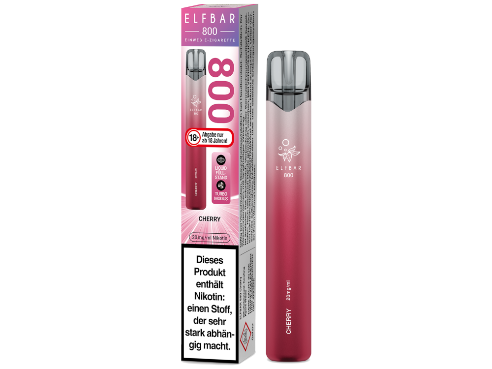 Elfbar 800 Einweg E-Zigarette - 20 mg/ml
