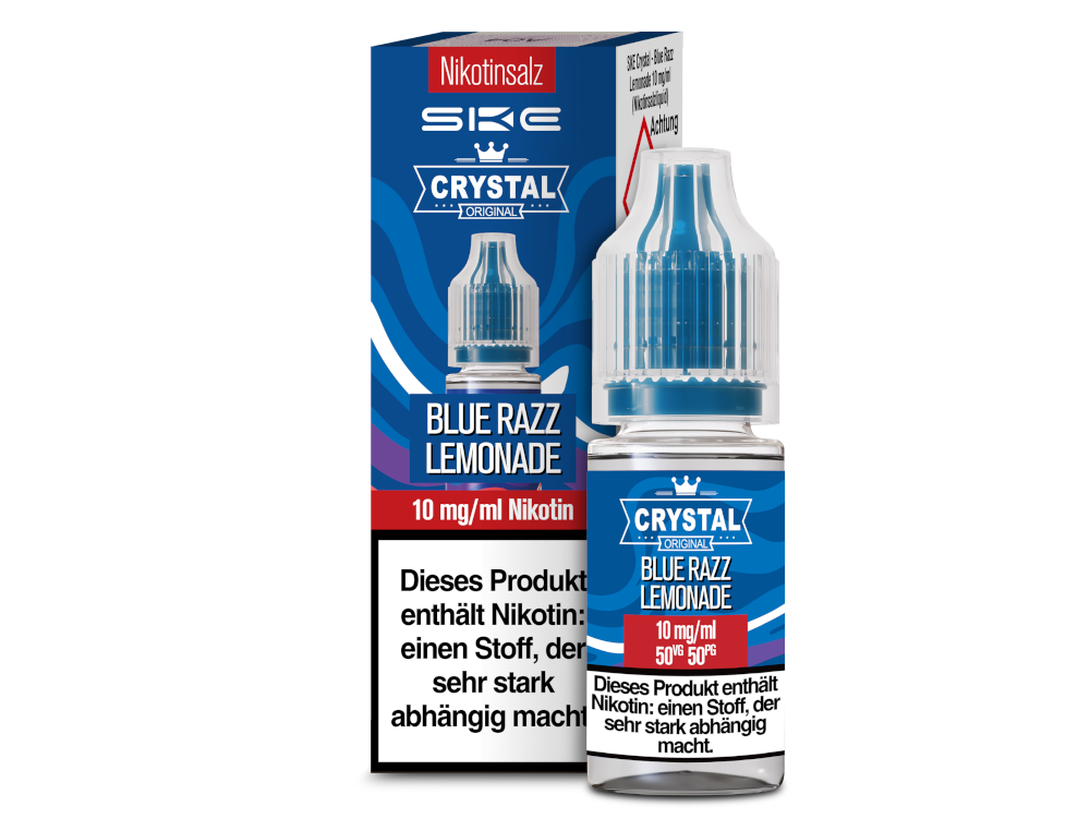SKE - Crystal - Blue Razz Lemonade - Nikotinsalz Liquid