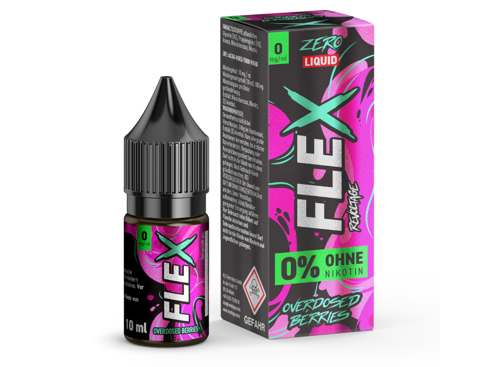 Revoltage - FLEX - Overdosed Berries - Nikotinsalz Liquid
