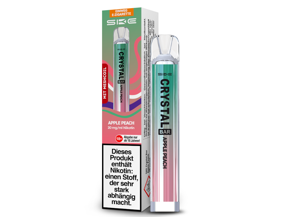 SKE - Crystal Bar Einweg E-Zigarette - 20 mg/ml