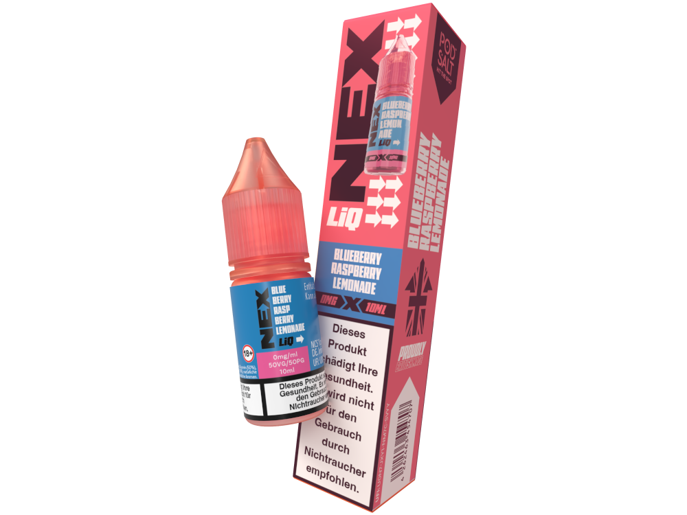 Pod Salt - NexLiq - Blueberry Raspberry Lemonade Nikotinsalz Liquid