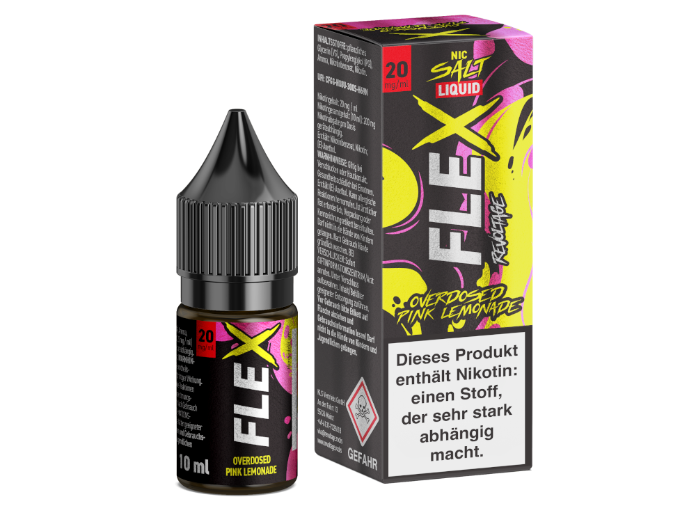 Revoltage - FLEX - Overdosed Pink Lemonade - Nikotinsalz Liquid