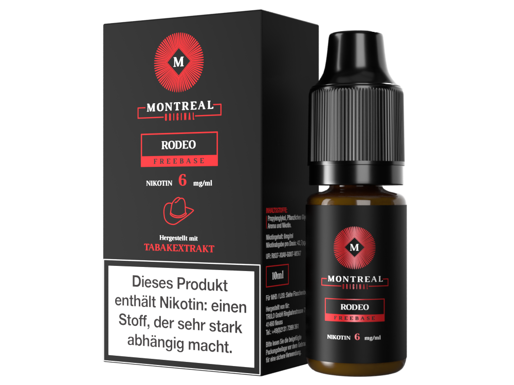Montreal Original - Rodeo E-Zigaretten Liquid