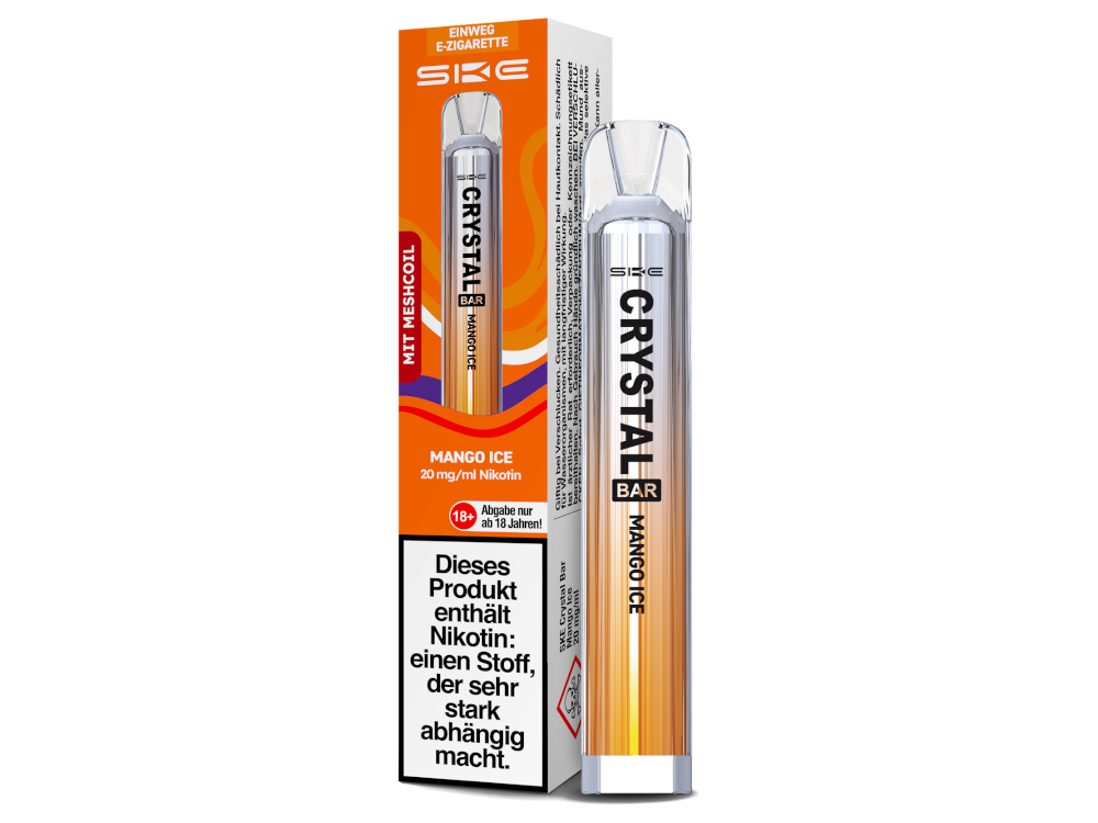 SKE - Crystal Bar Einweg E-Zigarette - 20 mg/ml