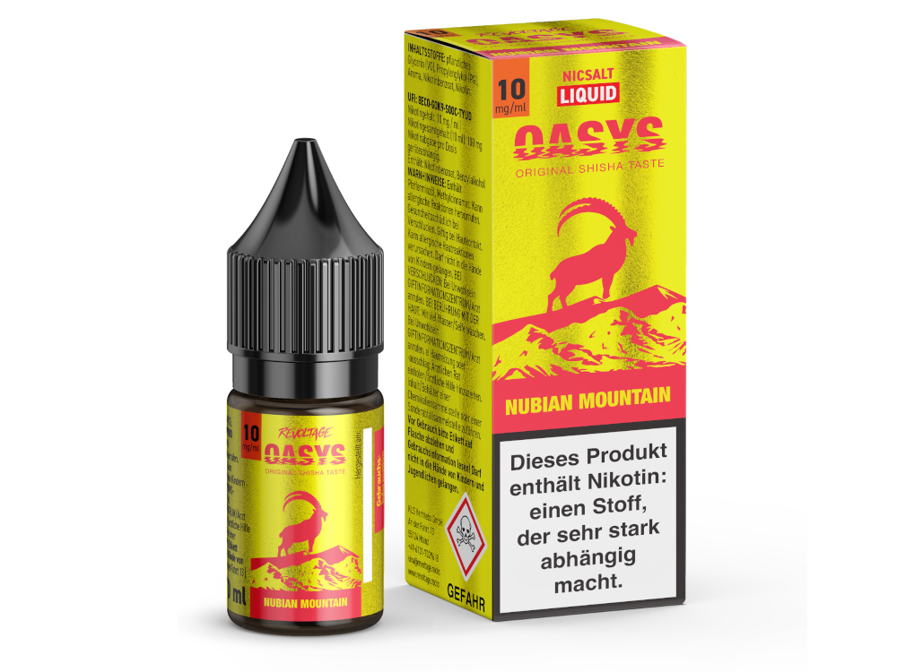 Revoltage - OASYS - Nubian Mountain - Hybrid Nikotinsalz Liquid