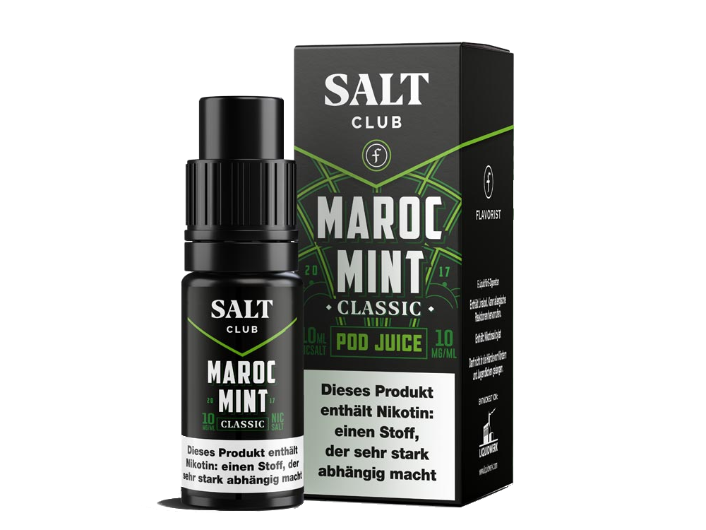 Salt Club - Flavorist Maroc Mint - Classic - Nikotinsalz Liquid