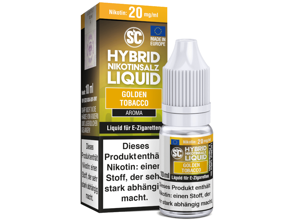 SC - Golden Tobacco - Hybrid Nikotinsalz Liquid
