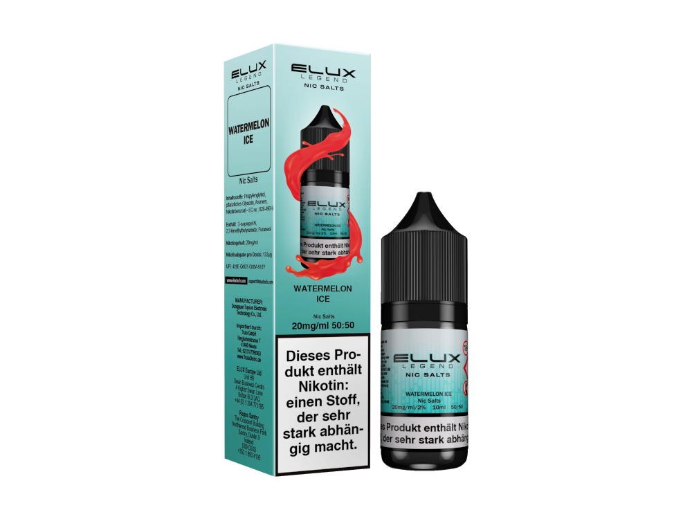 Elux - Watermelon Ice - Nikotinsalz Liquid