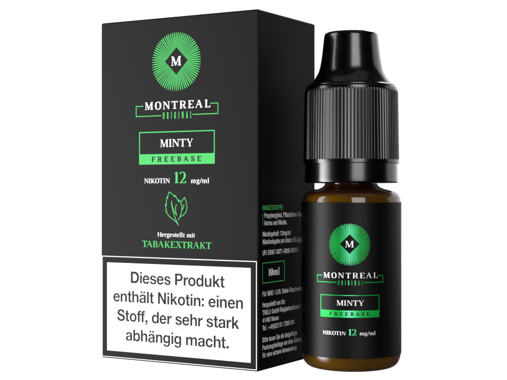 Montreal Original - Minty E-Zigaretten Liquid