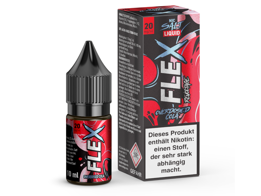 Revoltage - FLEX - Overdosed Cola - Nikotinsalz Liquid