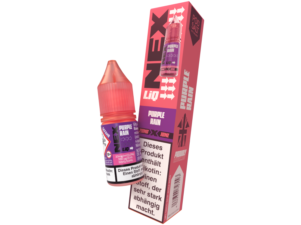 Pod Salt - NexLiq - Purple Rain Nikotinsalz Liquid