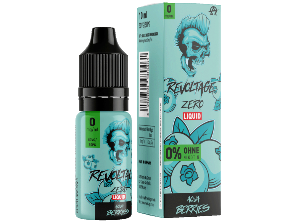 Revoltage - Aqua Berries - Hybrid Nikotinsalz Liquid
