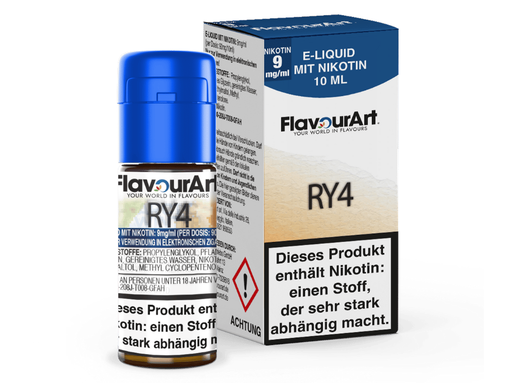FlavourArt - RY4 E-Zigaretten Liquid