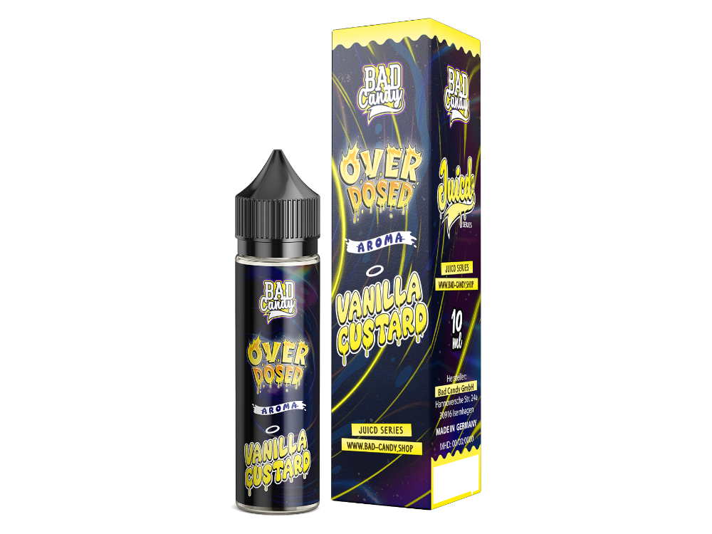 Bad Candy Liquids - Juicd - Aroma Overdosed Vanilla Custard 10 ml