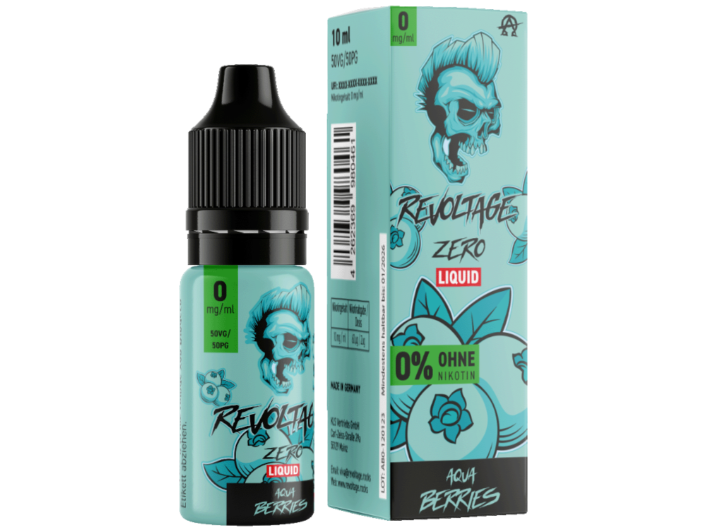 Revoltage - Aqua Berries - Hybrid Nikotinsalz Liquid