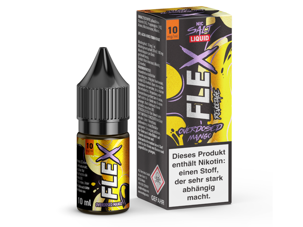 Revoltage - FLEX - Overdosed Mango - Nikotinsalz Liquid