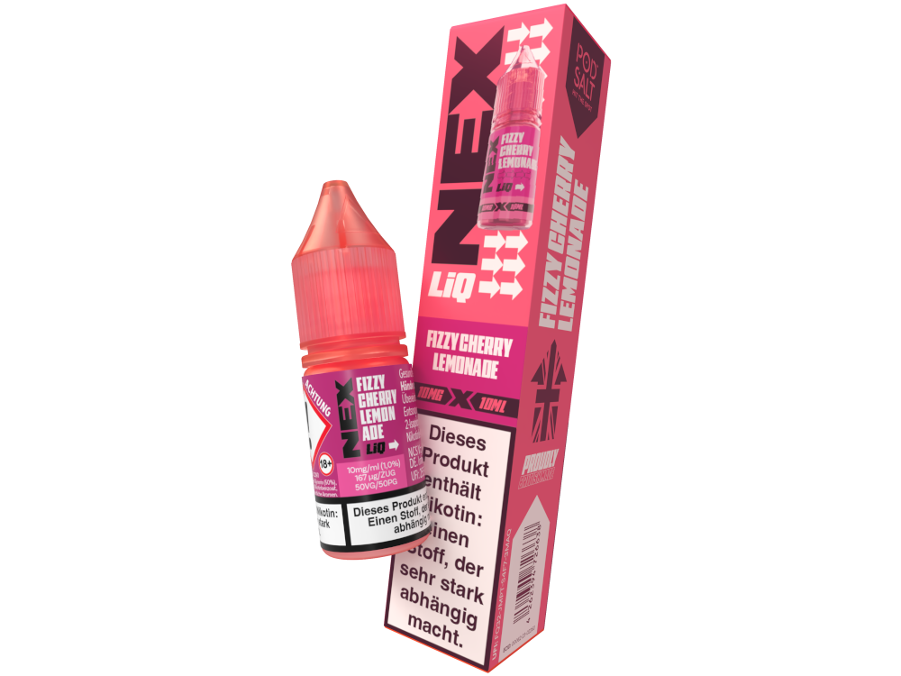 Pod Salt - NexLiq - Fizzy Cherry Lemonade Nikotinsalz Liquid