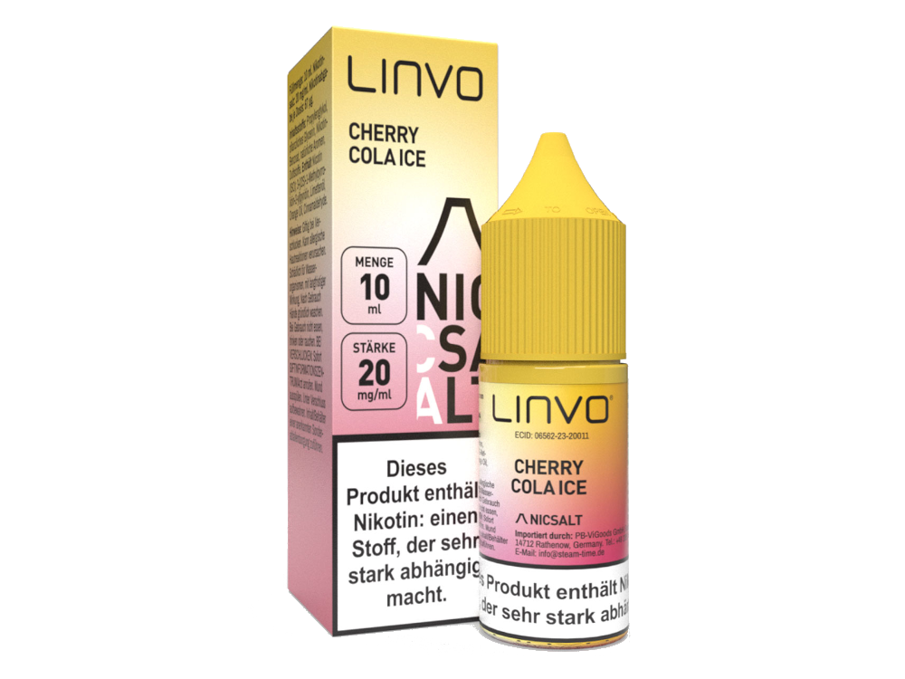 Linvo - Cherry Cola Ice - Nikotinsalz Liquid 20 mg/ml