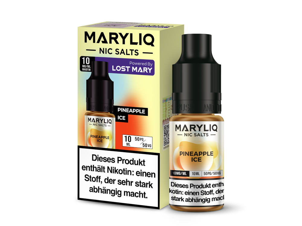 MARYLIQ - Pineapple Ice - Nikotinsalz Liquid