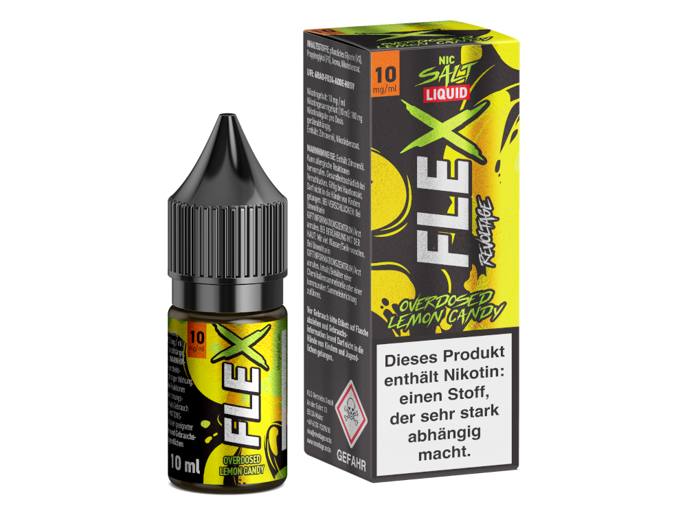 Revoltage - FLEX - Overdosed Lemon Candy - Nikotinsalz Liquid