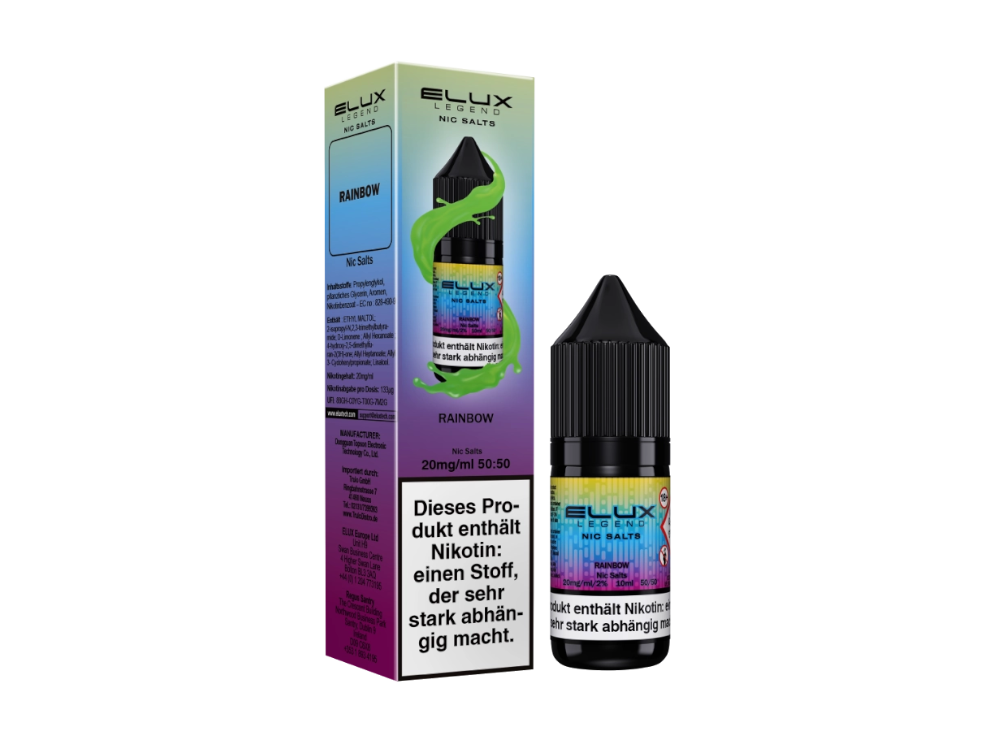 Elux - Rainbow - Nikotinsalz Liquid