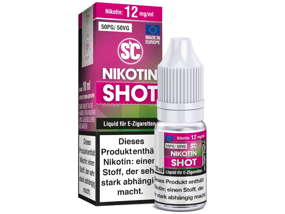 SC - 10 ml Nikotin Shot 50PG/50VG