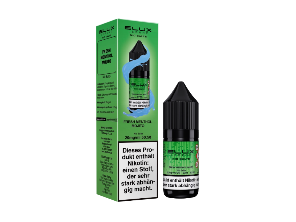 Elux - Fresh Menthol Mojito - Nikotinsalz Liquid