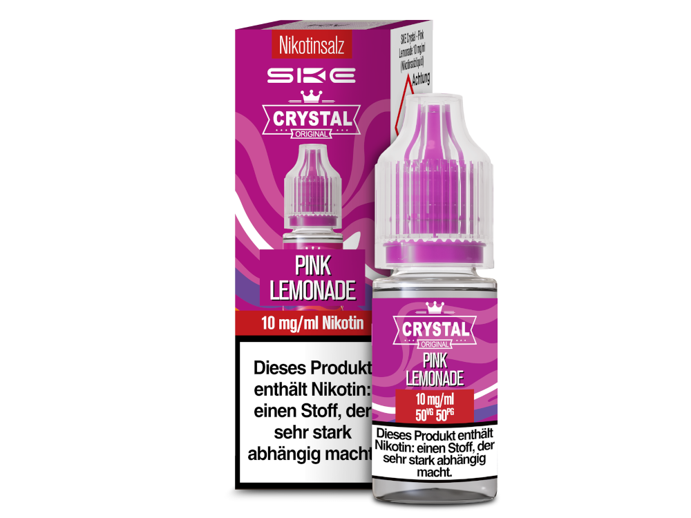 SKE - Crystal - Pink Lemonade - Nikotinsalz Liquid