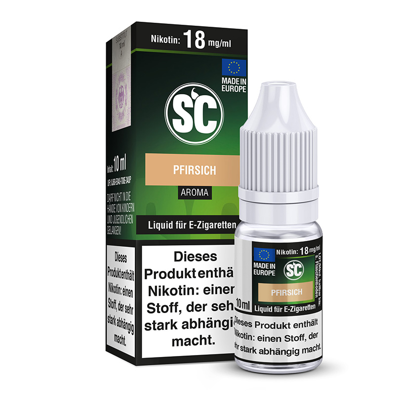 Pfirsich - SC Eliquid - Nikotin 10ml