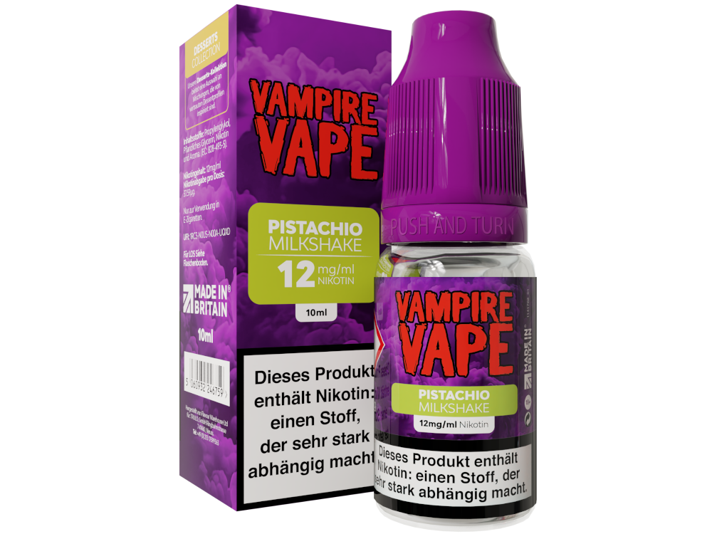 Vampire Vape - Dessert Collection - Pistachio Milkshake E-Zigaretten Liquid