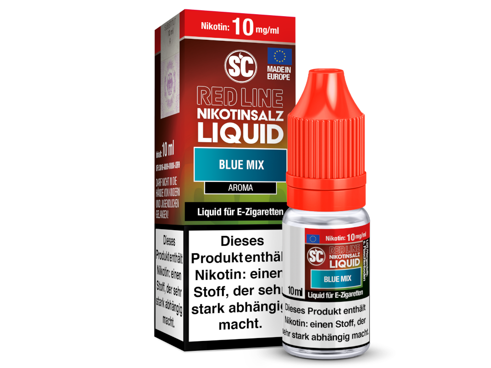 SC - Red Line - Blue Mix - Nikotinsalz Liquid