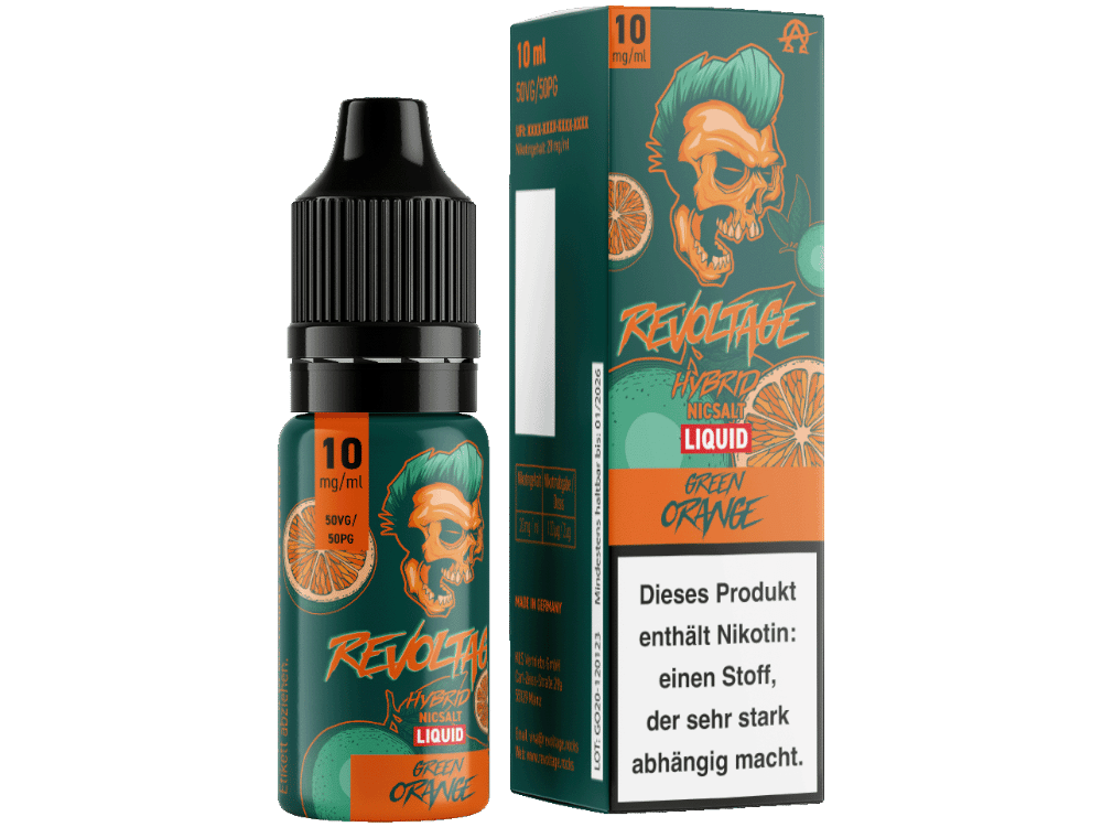Revoltage - Green Orange - Hybrid Nikotinsalz Liquid
