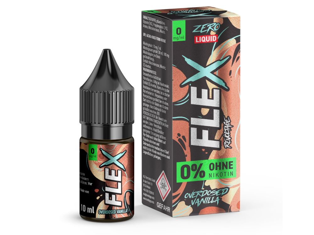 Revoltage - FLEX - Overdosed Vanilla - Nikotinsalz Liquid