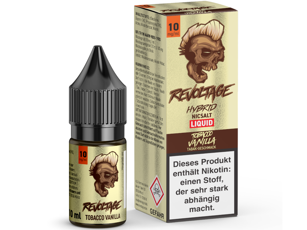 Revoltage - Tobacco Vanilla - Hybrid Nikotinsalz Liquid