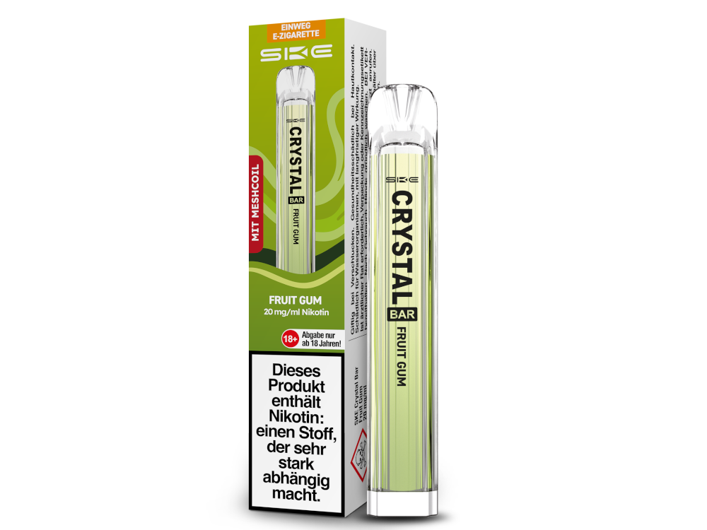 SKE - Crystal Bar Einweg E-Zigarette - 20 mg/ml