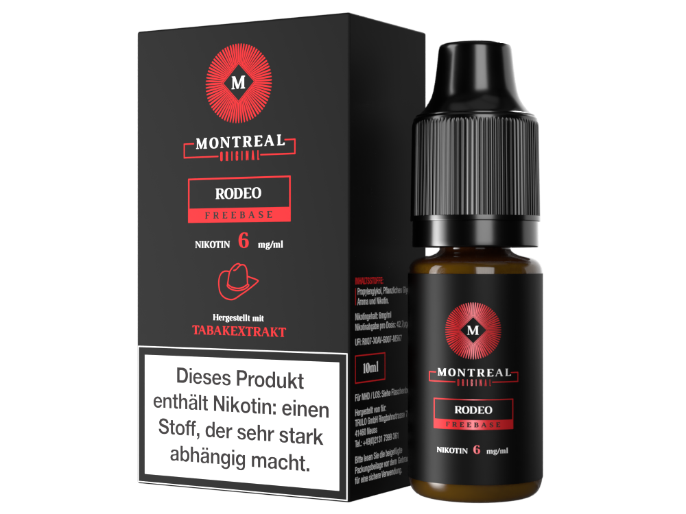 Montreal Original - Rodeo E-Zigaretten Liquid