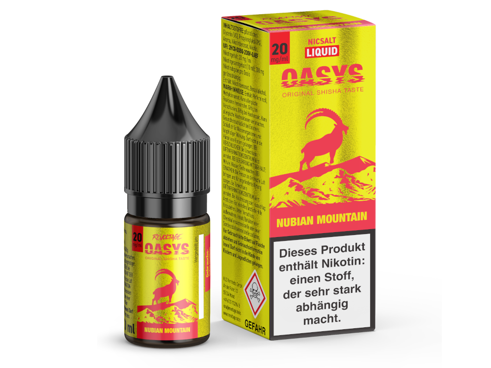 Revoltage - OASYS - Nubian Mountain - Hybrid Nikotinsalz Liquid