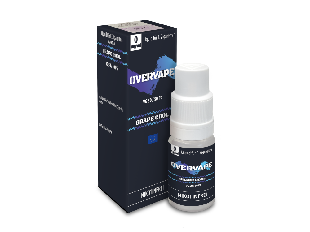 Overvape - Grape Cool - Nikotinsalz Liquid