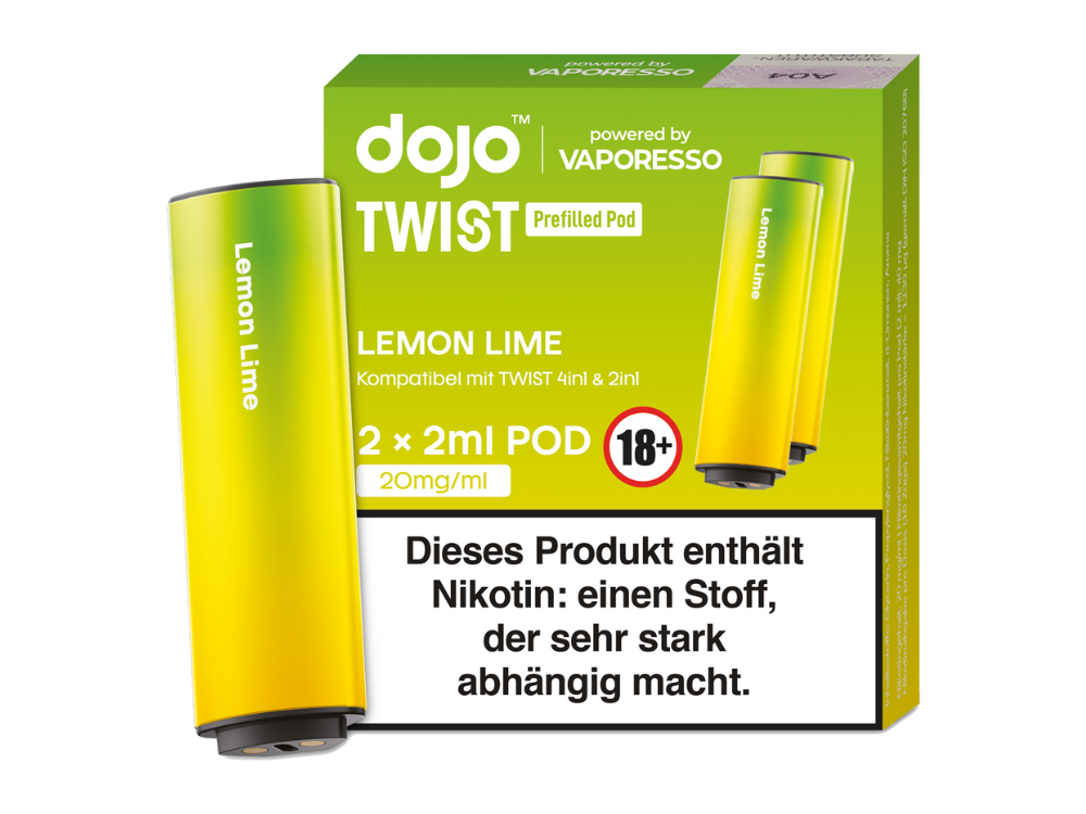 Vaporesso - Dojo - Twist Pod 20 mg/ml (2 Stück pro Packung)
