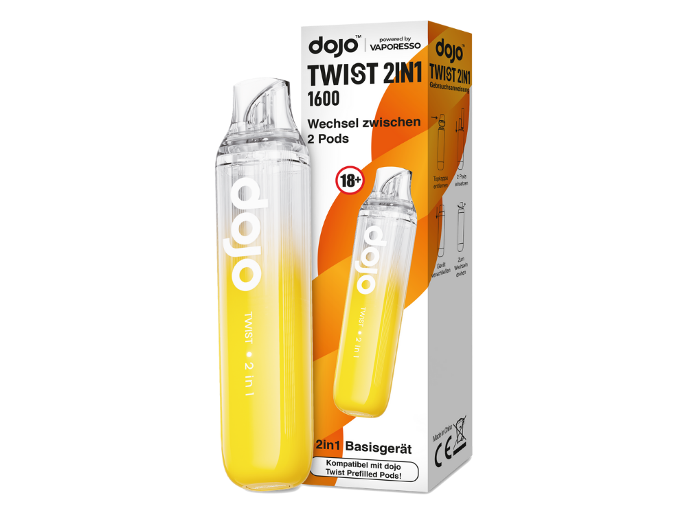 Vaporesso - Dojo - Twist 2in1 Akku 950 mAh (Basisgerät)