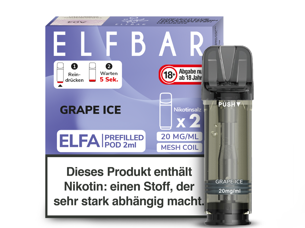 Elfbar - Elfa Pod (2 Stück pro Packung)