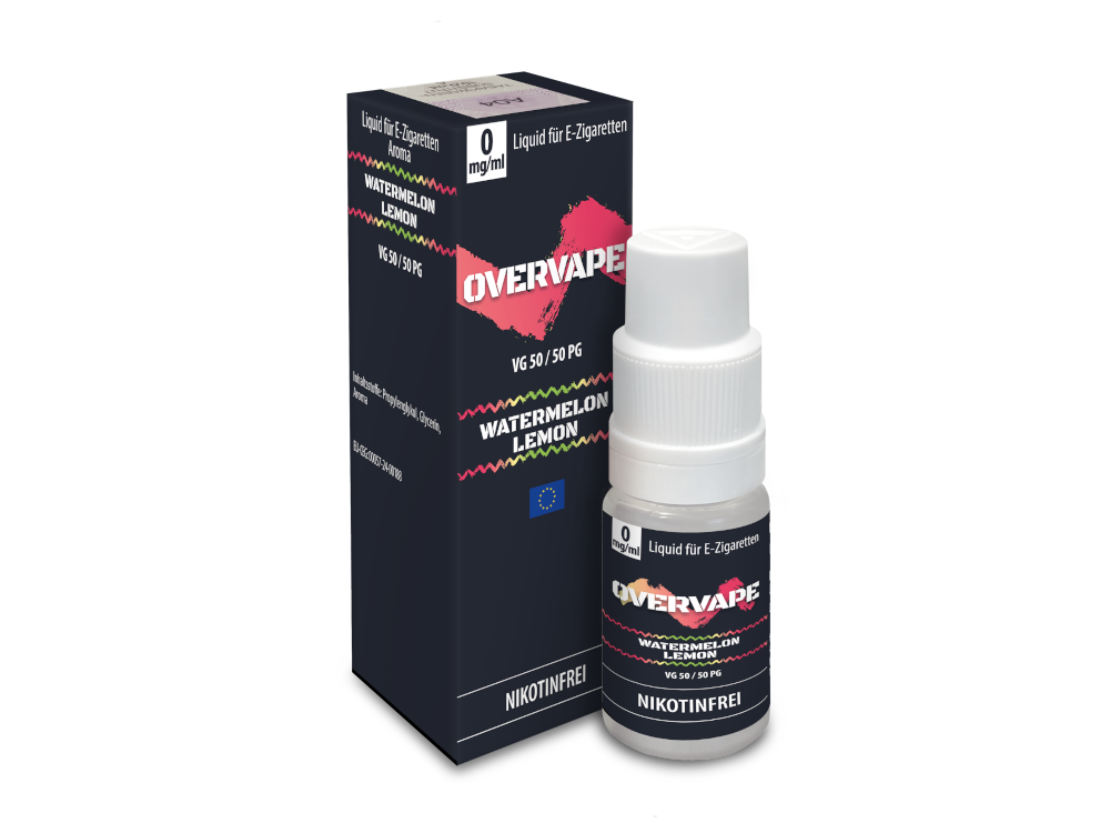 Overvape - Watermelon Lemon - Nikotinsalz Liquid