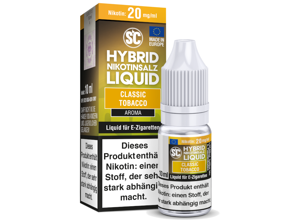 SC - Golden Tobacco - Hybrid Nikotinsalz Liquid